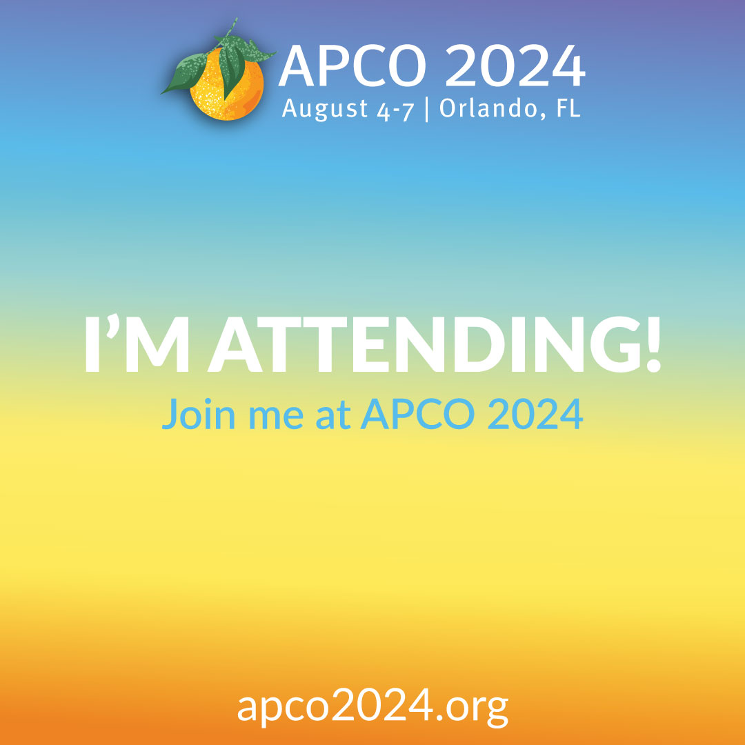 Social Media Badges APCO 2024
